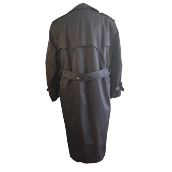 London Fog TOWNE Trench Coat Men's Size 38 Short - Picture 2 of 6